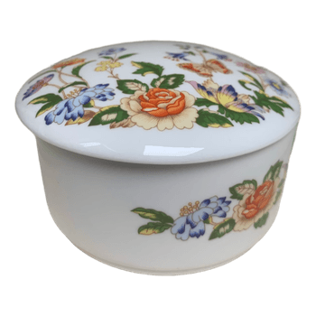 Aynsley floral trinket box