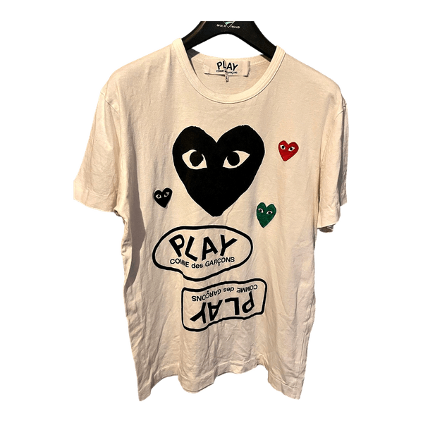 Hvid Comme des Garçons t-shirt