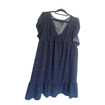 Robe courte pois