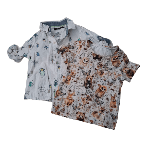 2 shirts 80/86