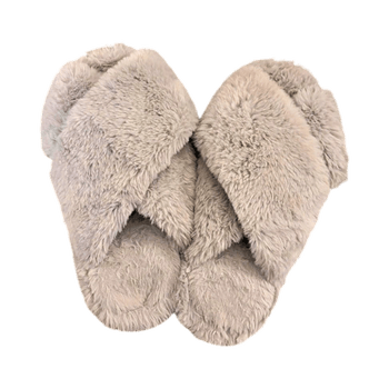 Harmaat kylpytohvelit