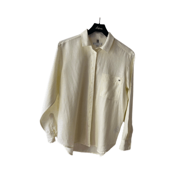 Light yellow linen shirt