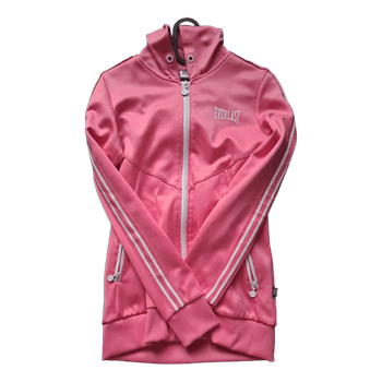 Pink Everlast zip hoodie