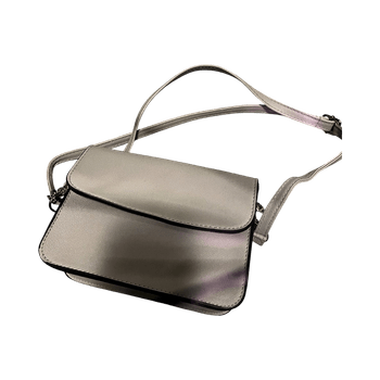 Grey crossbody bag