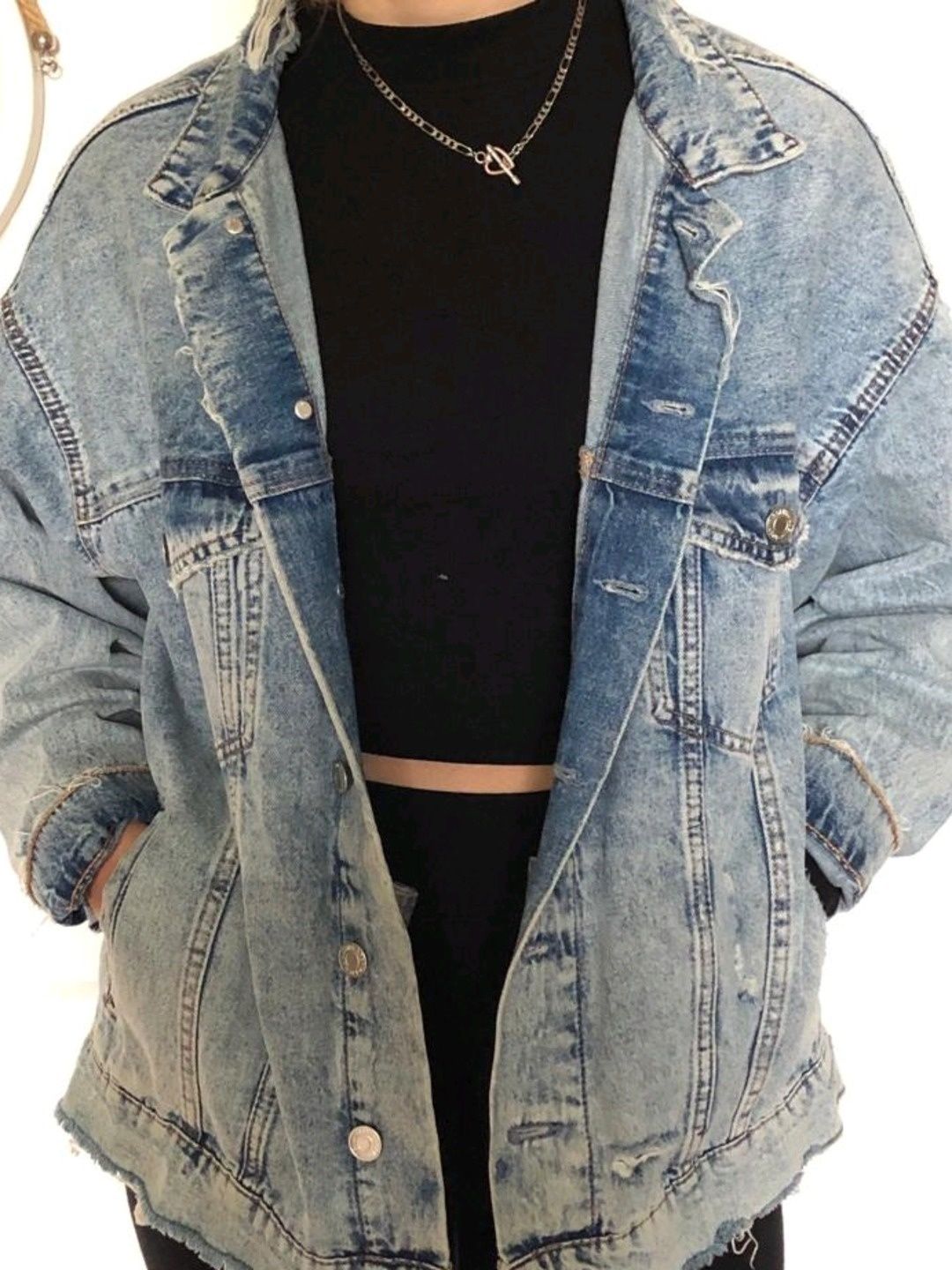 Denim farkkutakki coat