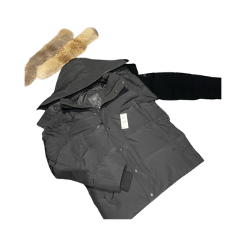 Canada Goose Wyndham | Black logo