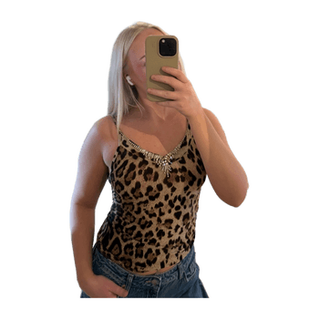 Leopard Print Tank Top