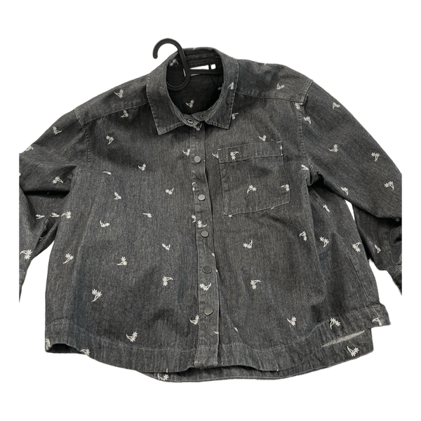 MSCH denimskjorte med broderi