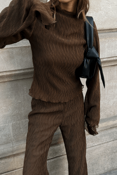 Textured Wide Sleeve Top