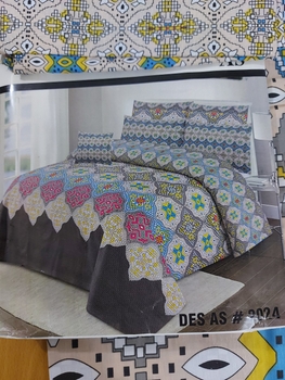 New beautiful king size cotton bedsheet