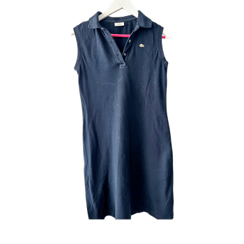 Musta Lacoste hihaton mekko 
