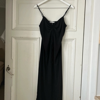 Reserved Black Strap Dress / Size L
