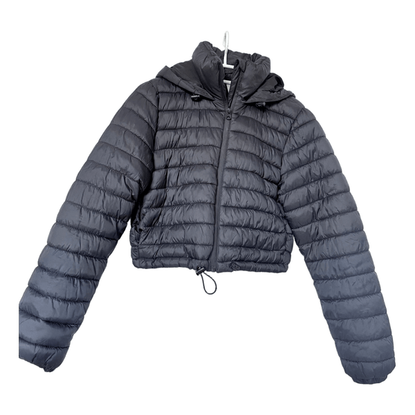 Black puffer jacket