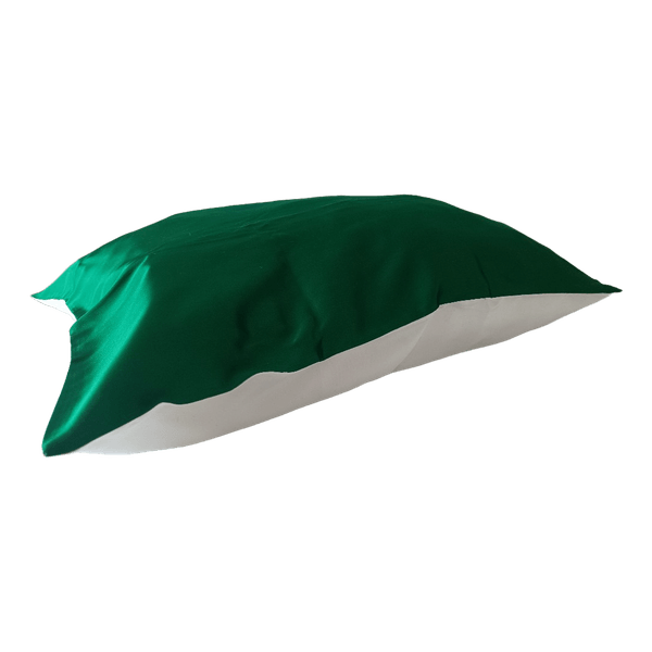 100 proc mulbery silk užvalkaliukas, 50*70, smaragdo žalia