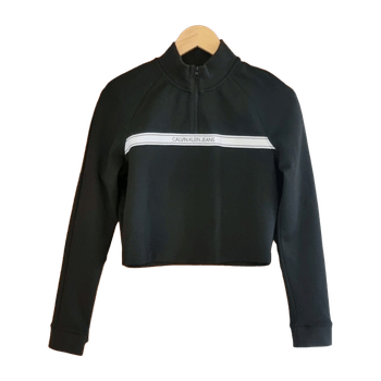 Calvin klein sweat jacket top
