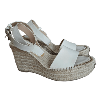 ZARA beige wedge espadrille sandals EU39 – stylish & comfortable summer shoes