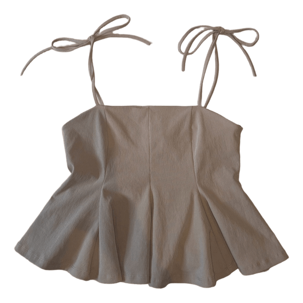 Beige top fra Zara