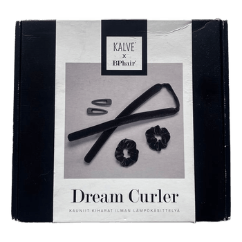 Black heatless curler