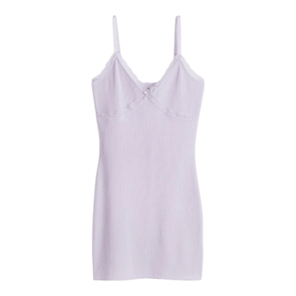 Lilac slip dress