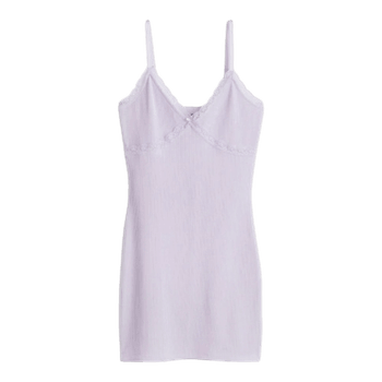 Lilac slip dress