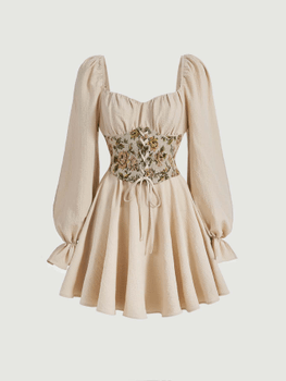 Sweetheart corset dress