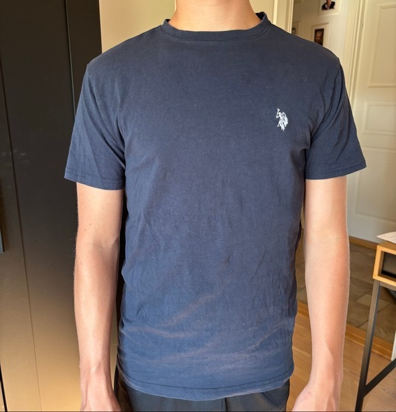 Blå U.S. Polo Assn. t-shirt