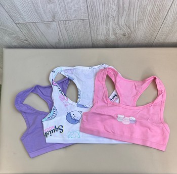 Squishmallows cotton sports bras