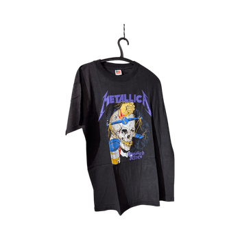 Mustanvärinen Metallica paita