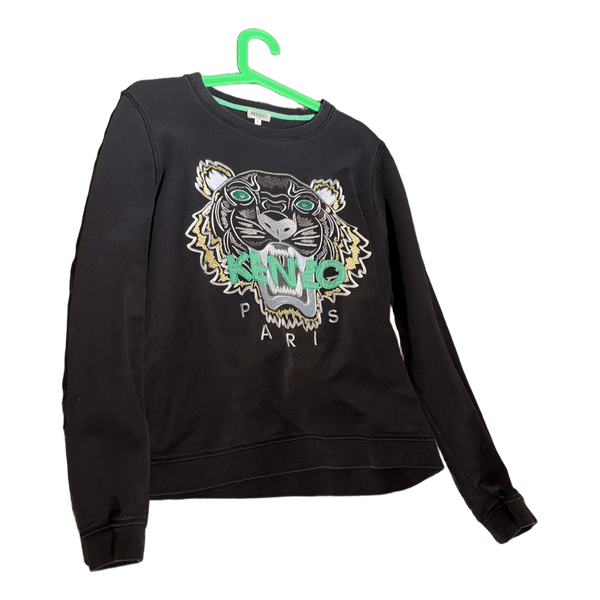 Sort Kenzo tiger sweatshirt