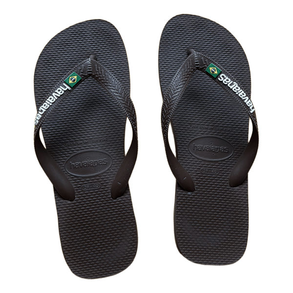 Brun havaianas klipklapper