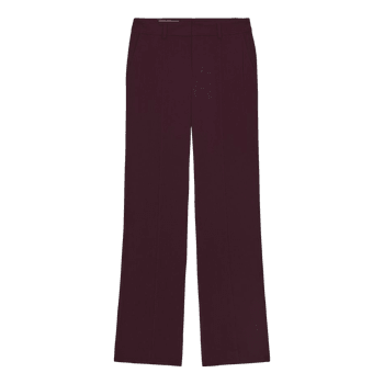 Burgundy Zara trousers