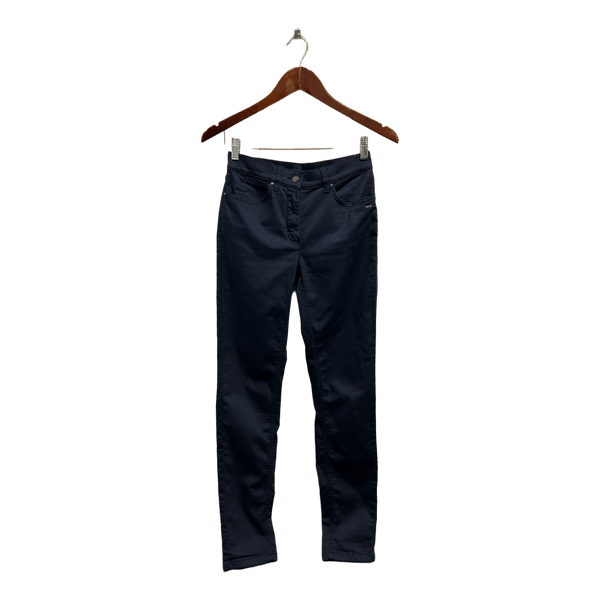 Navy blue trousers