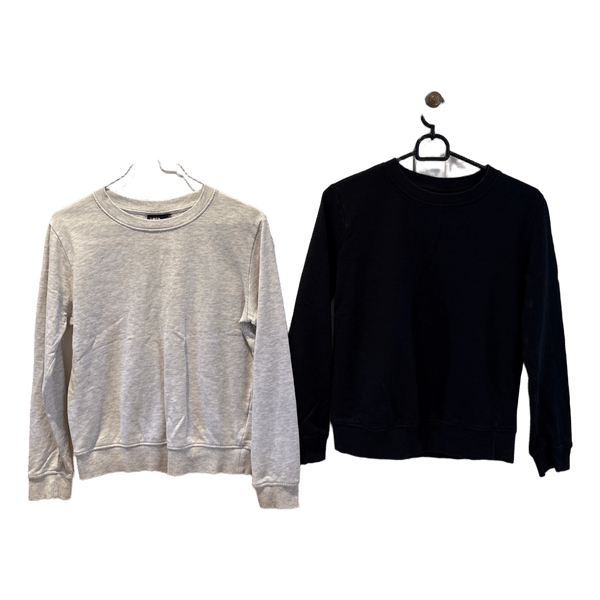 To sweatshirts