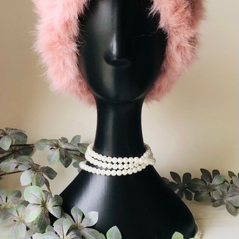 Vaalea roosa turkishattu 