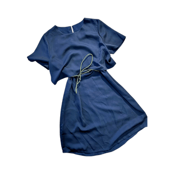 Minimarket sininen juhlamekko S 