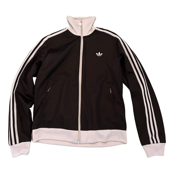 Adidas brun lynlåstrøje
