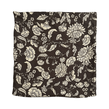Floral cushion cover