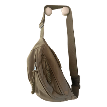 Olive green crossbody belt bag