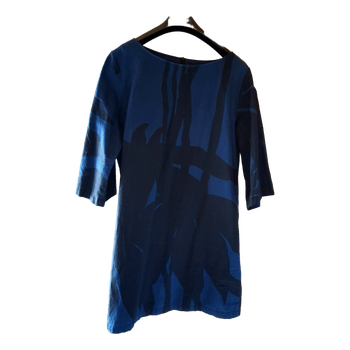 Marimekko Mika Piiraisen Sininen kuviollinen mekko