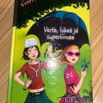 Verta, hikeä ja superliimaa kirja
