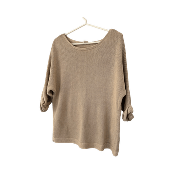 Beige neulepaita