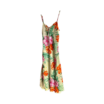 Flower vintage dress