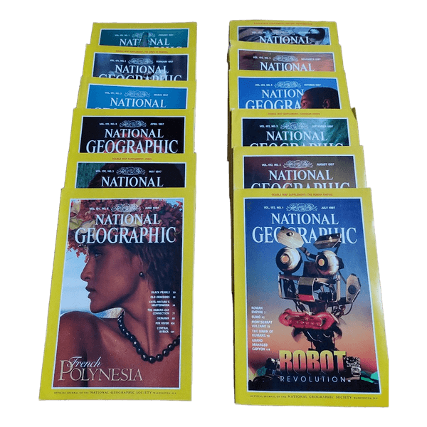 National Geographic vuosikerta 1997