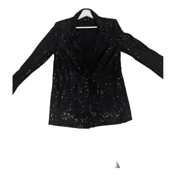 Black sequin blazer