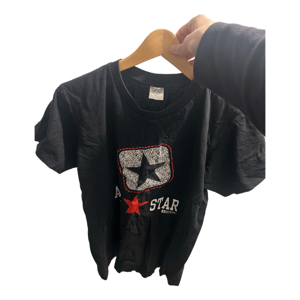 Black Converse graphic t-shirt