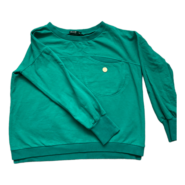 King Young Green Sweatshirt – S | Comfy & Stylish 💚