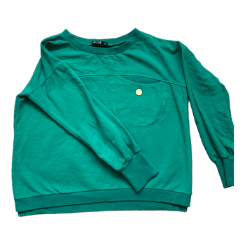 King Young Green Sweatshirt – S | Comfy & Stylish 💚