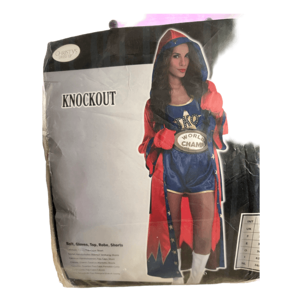 Knockout boxer costume set