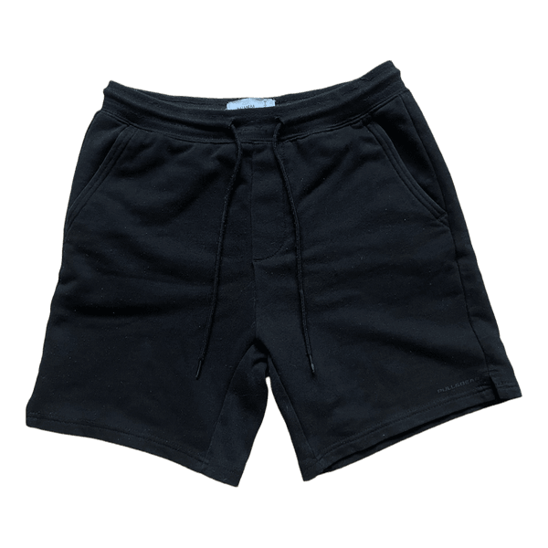 Black sweat shorts