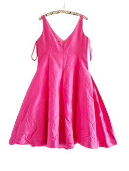 Ralph Lauren pink silk dress